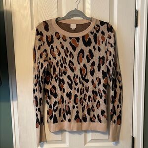 Leopard Print Sweater